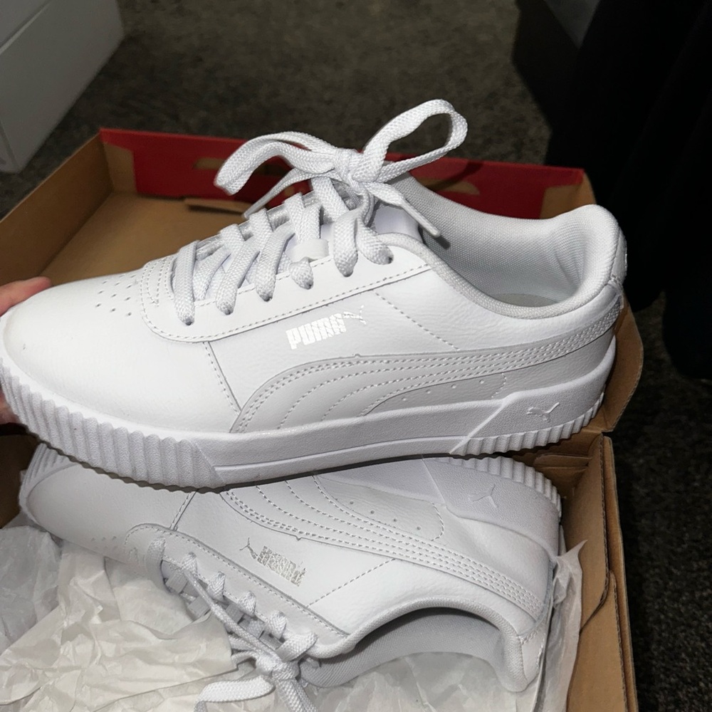 PUMA Women's Classic White Sneakers